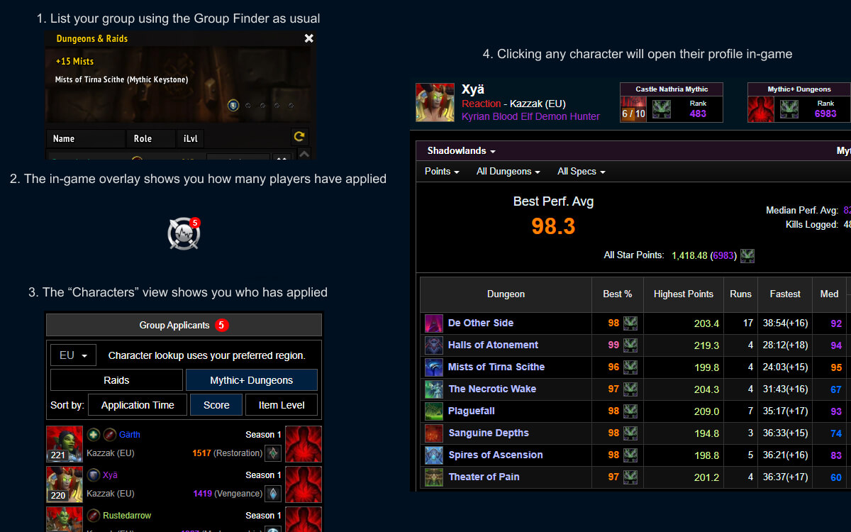 Warcraft Logs Companion screenshot 2