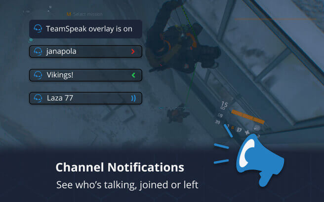 TeamSpeak Overlay screenshot 1