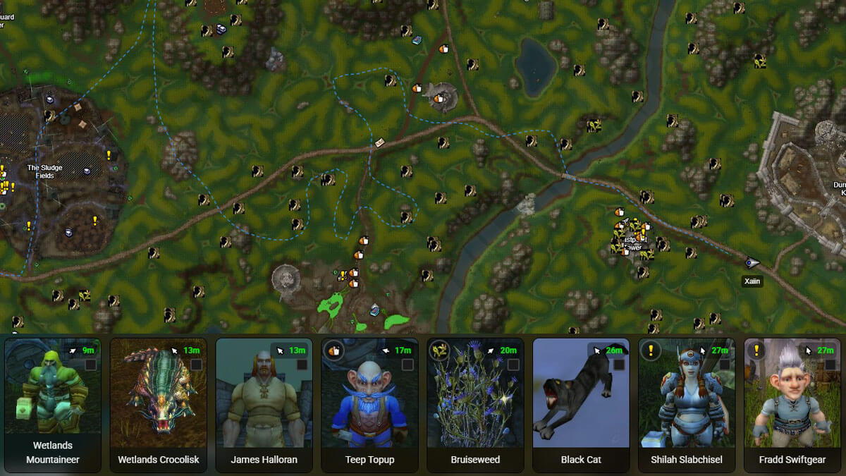 WoW Interactive Map screenshot 1