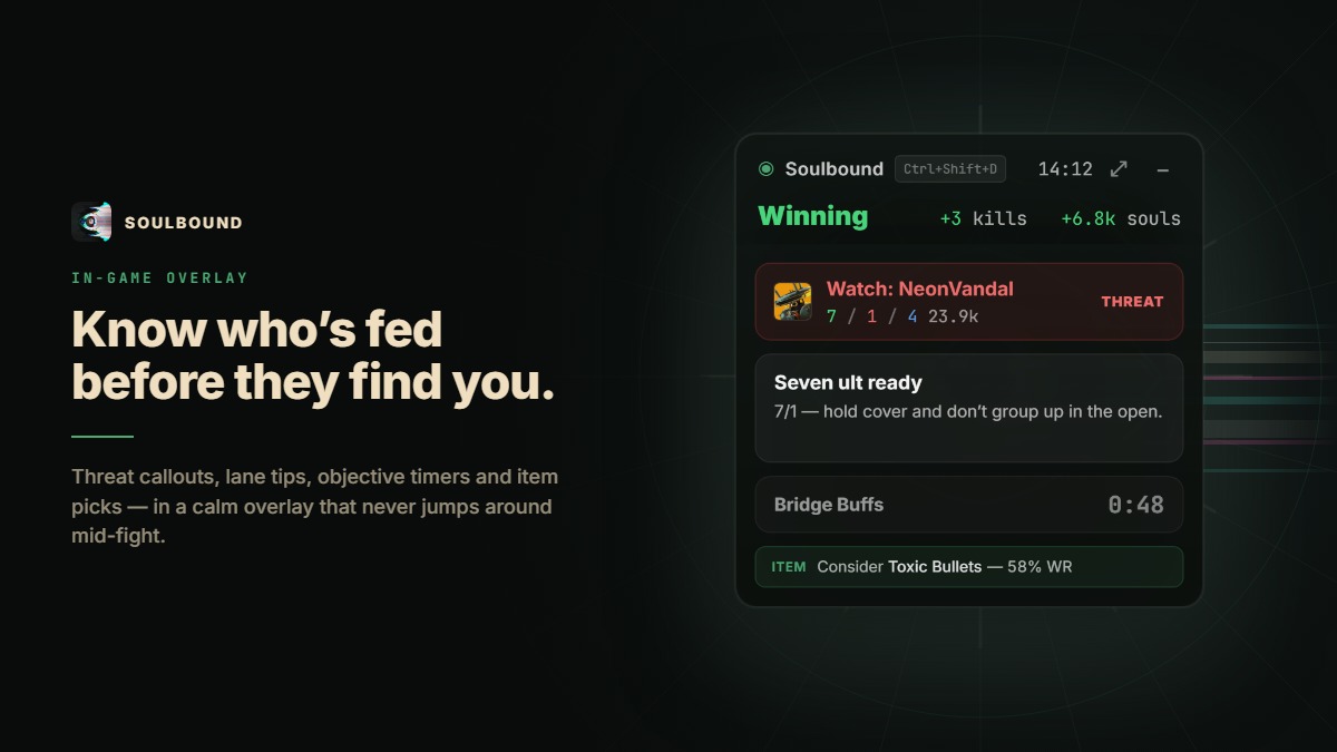 Soulbound screenshot 1