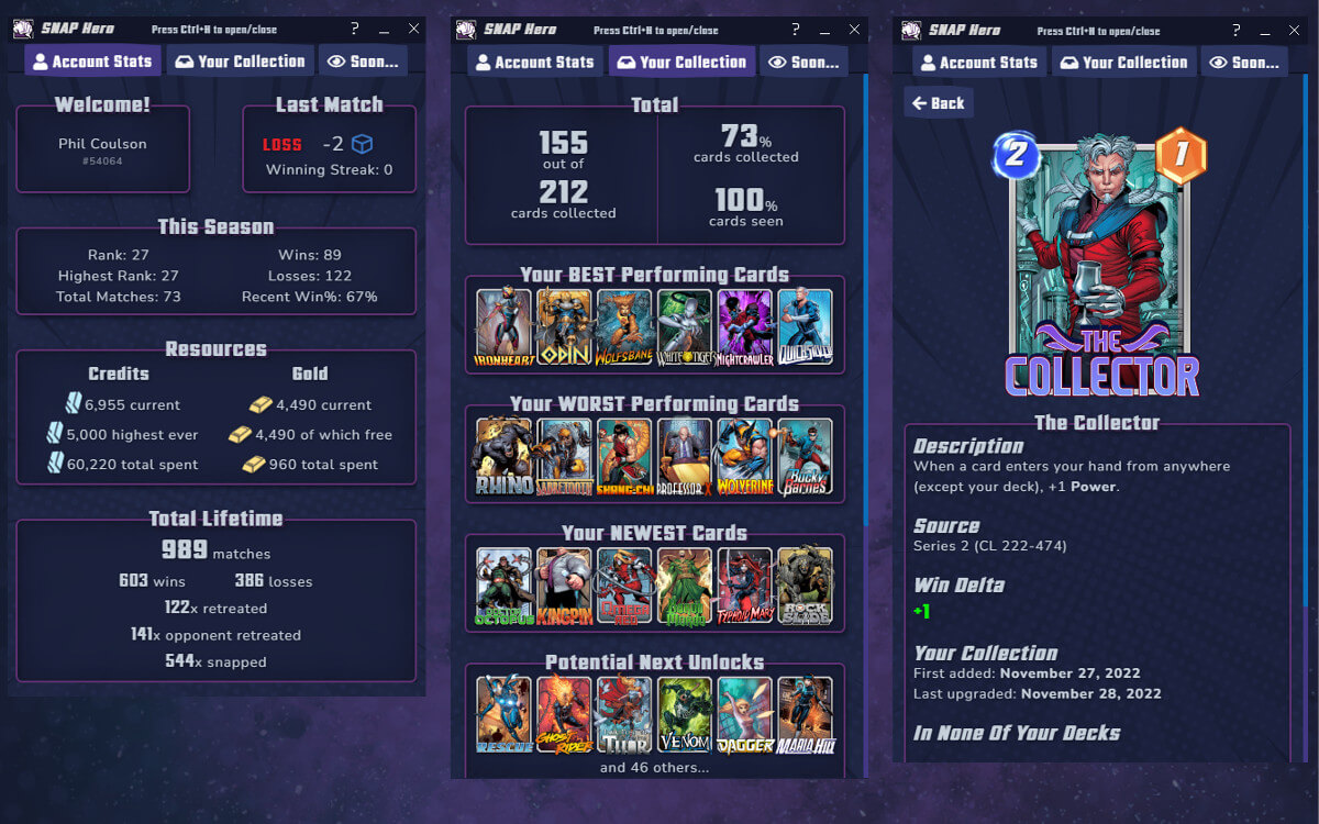 SNAP Hero screenshot 1