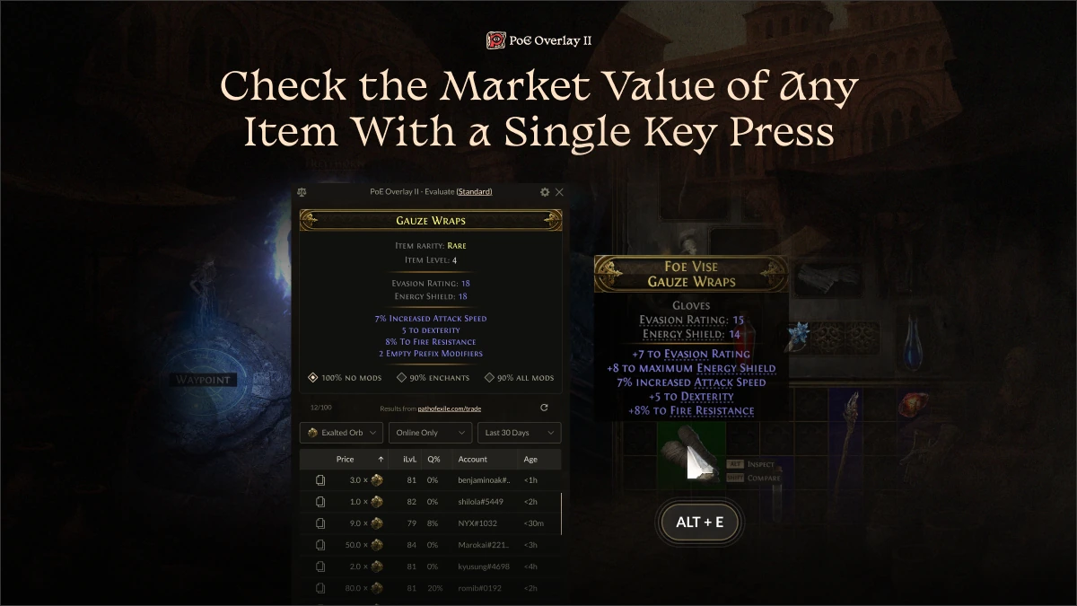 PoE Overlay II screenshot 2
