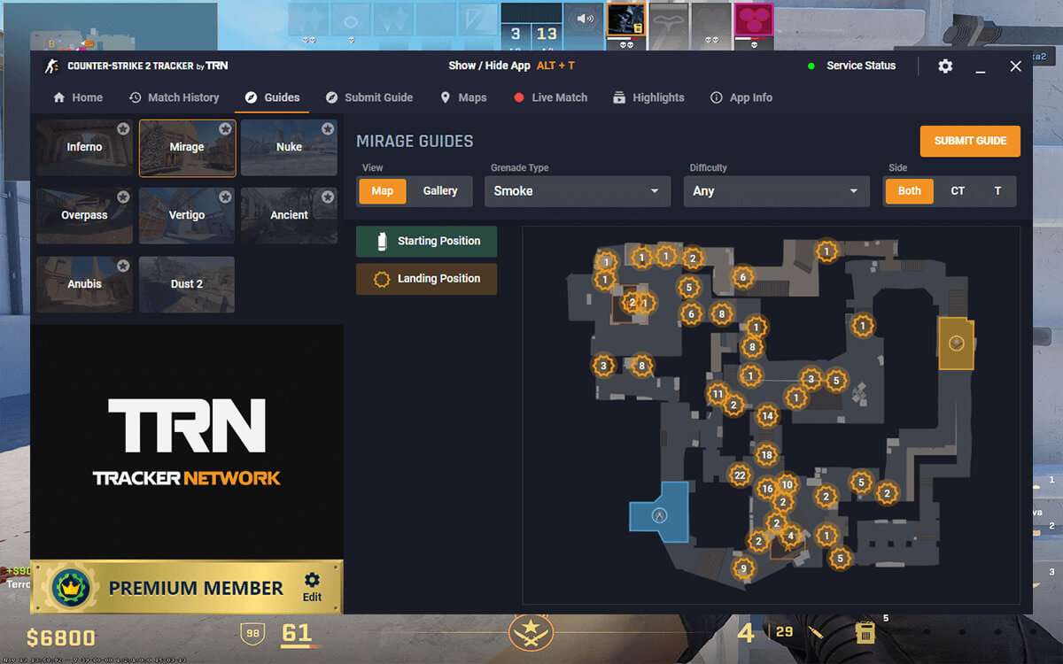 Counter-Strike 2 Tracker screenshot 1
