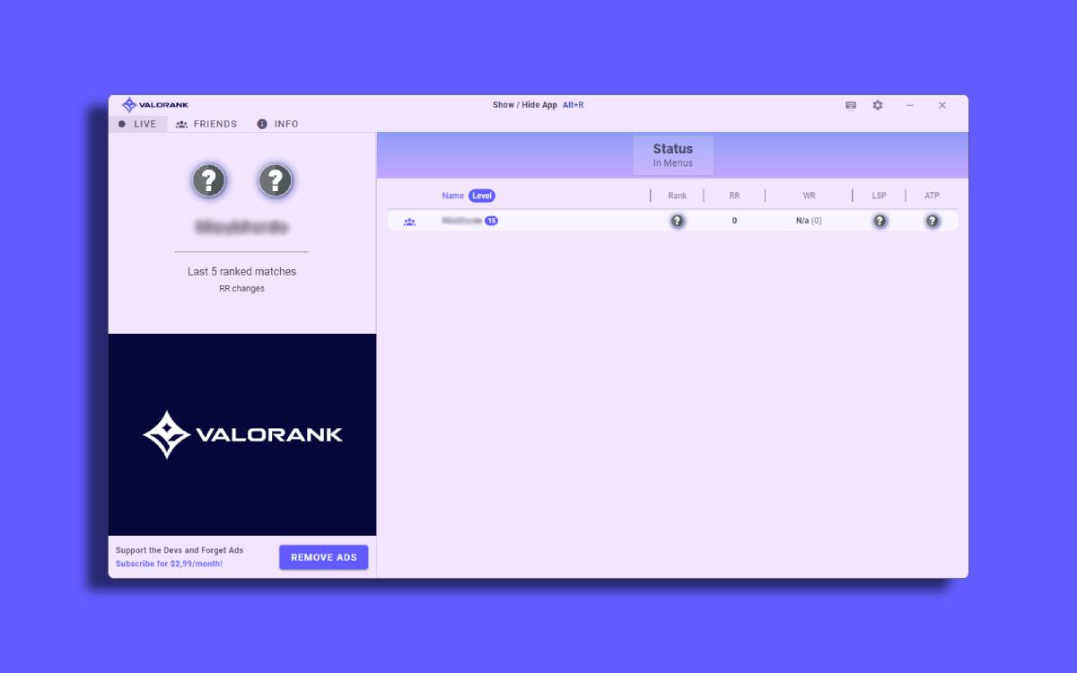 Valorank screenshot 2