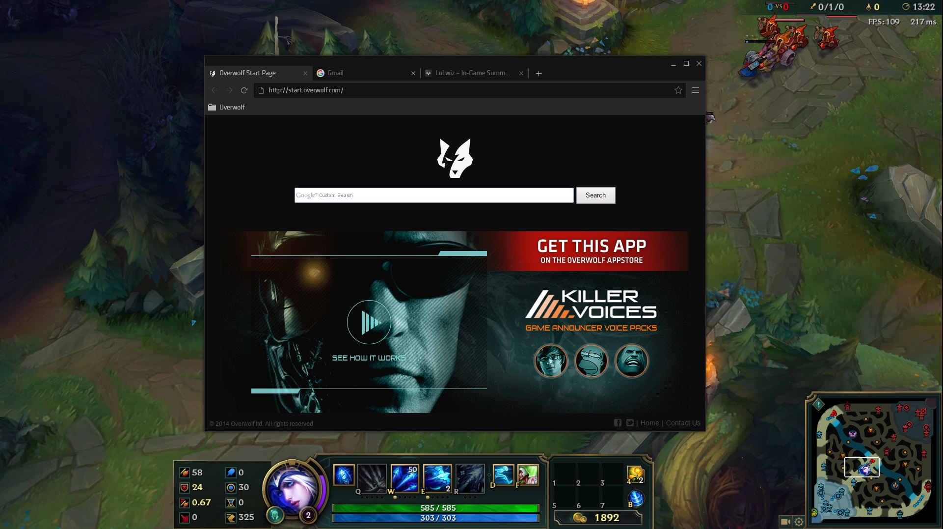 Web Browser screenshot 1