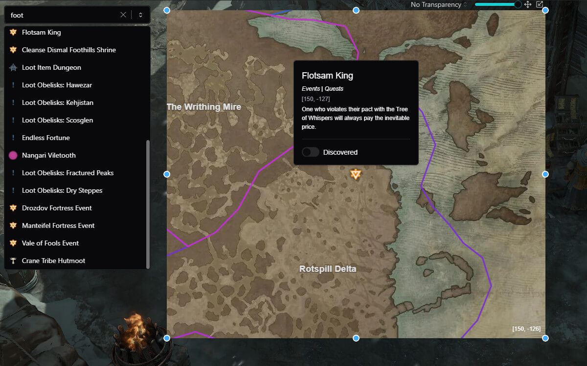 Diablo 4 Map screenshot 4