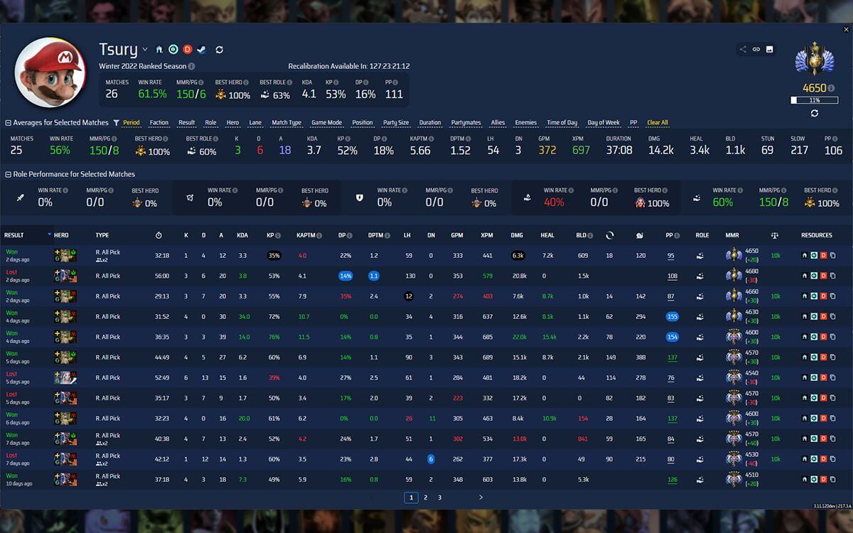 DotaPlus screenshot 1