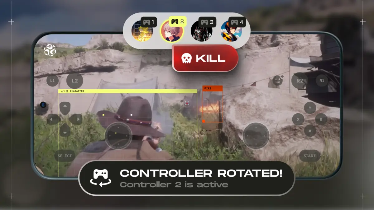 Shaga Controller Rotation screenshot 4
