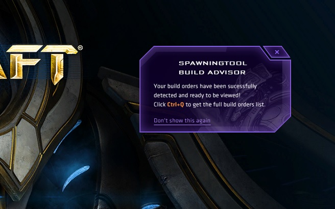 Spawning Tool Build Advisor screenshot 1