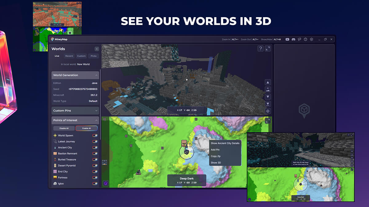 MineyMap screenshot 3