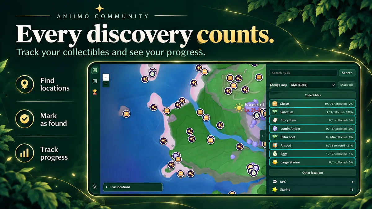 Aniimo Community Interactive Map screenshot 1