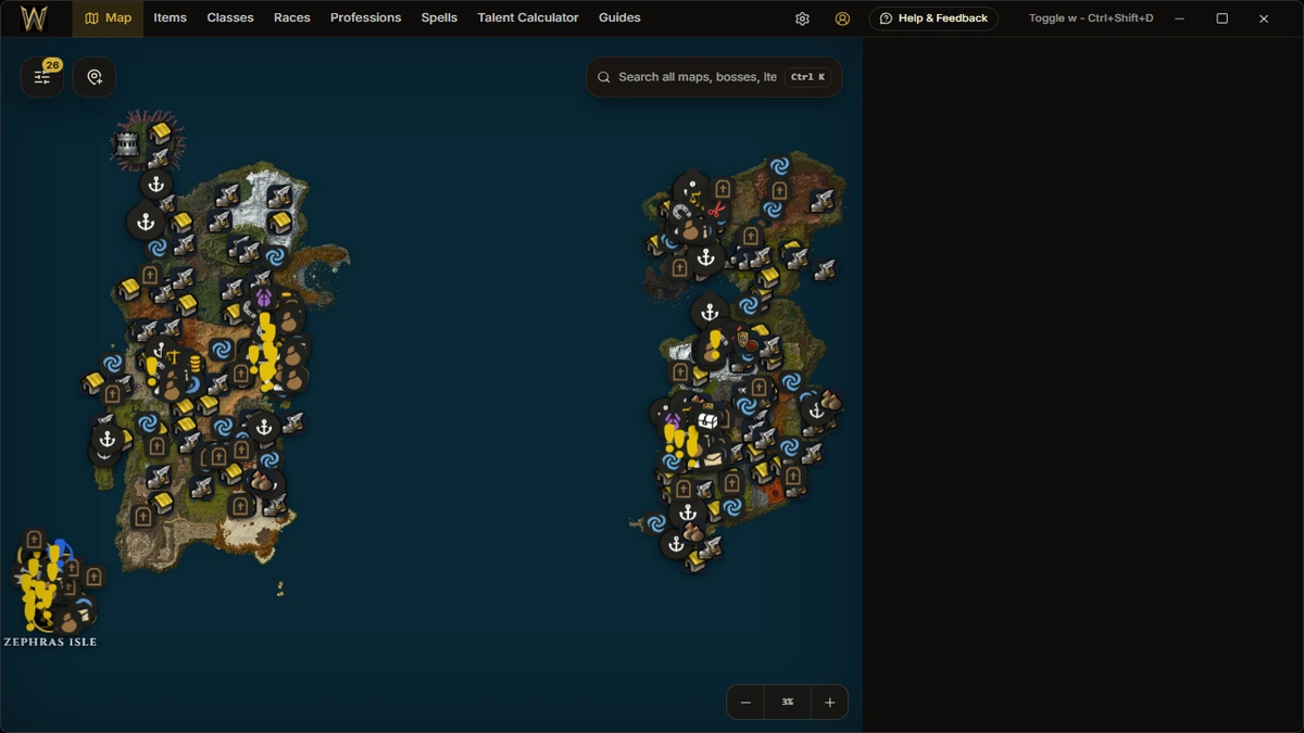 WoW Forever Map screenshot 1
