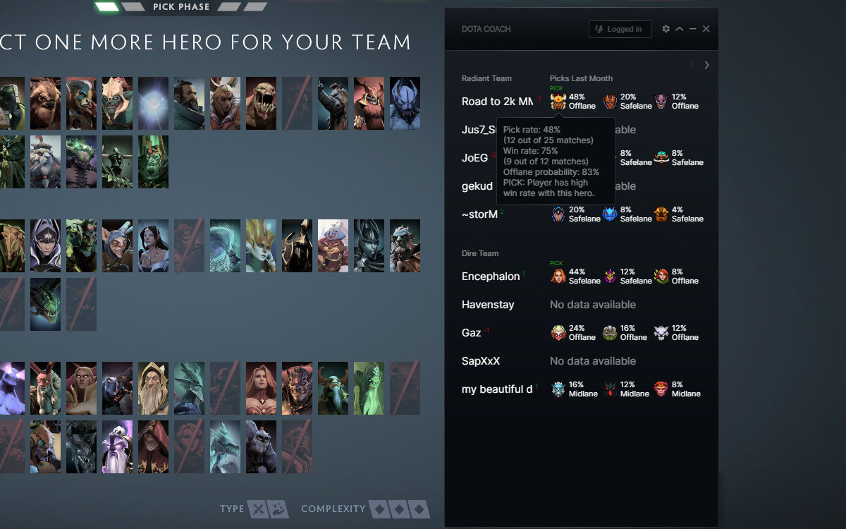 Dota Coach screenshot 3