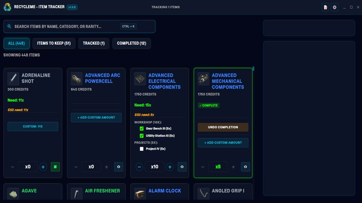 ArcTerminal screenshot 2