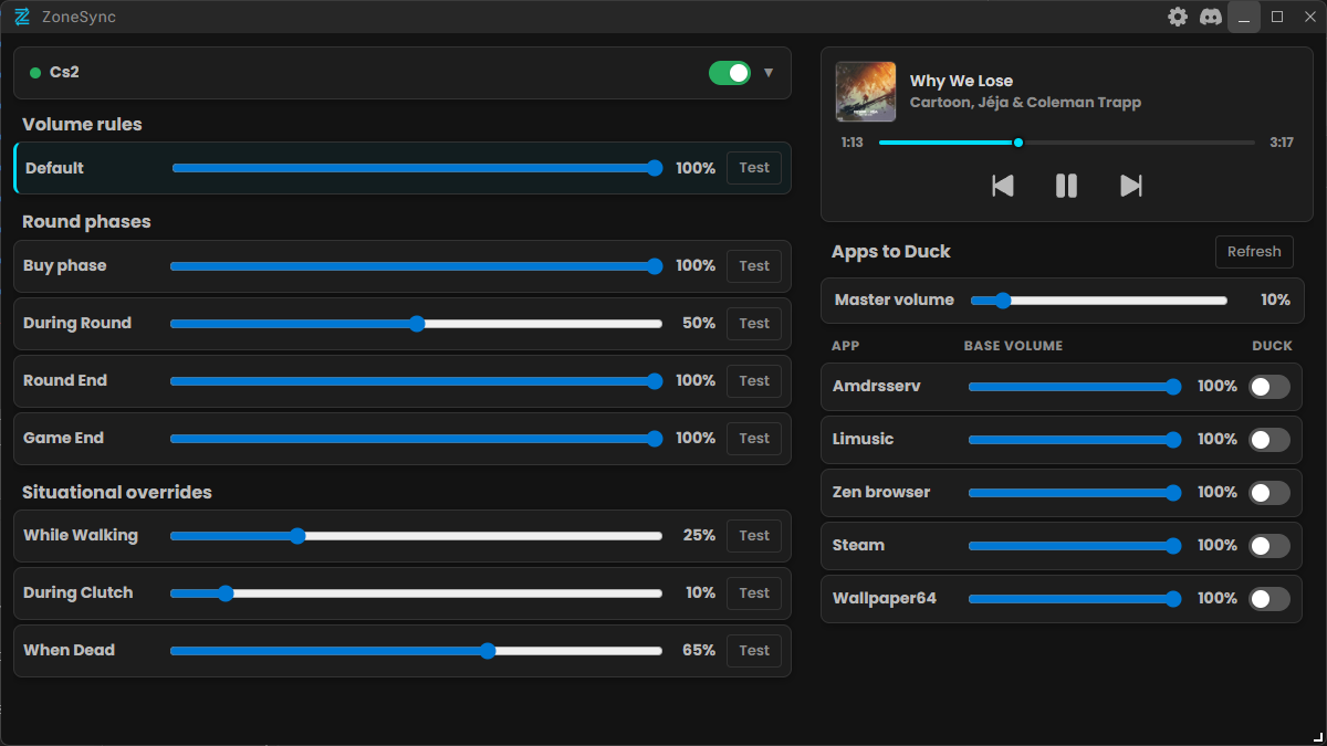 ZoneSync screenshot 1