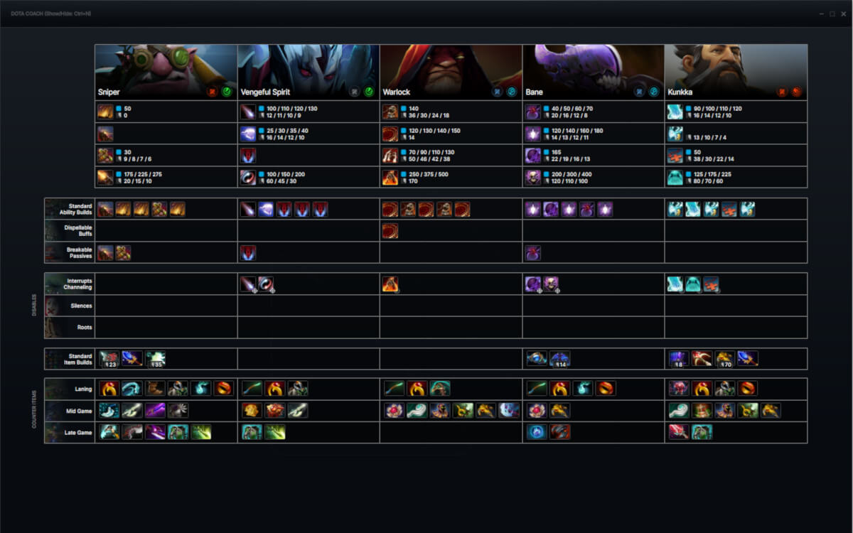 Dota Coach screenshot 1