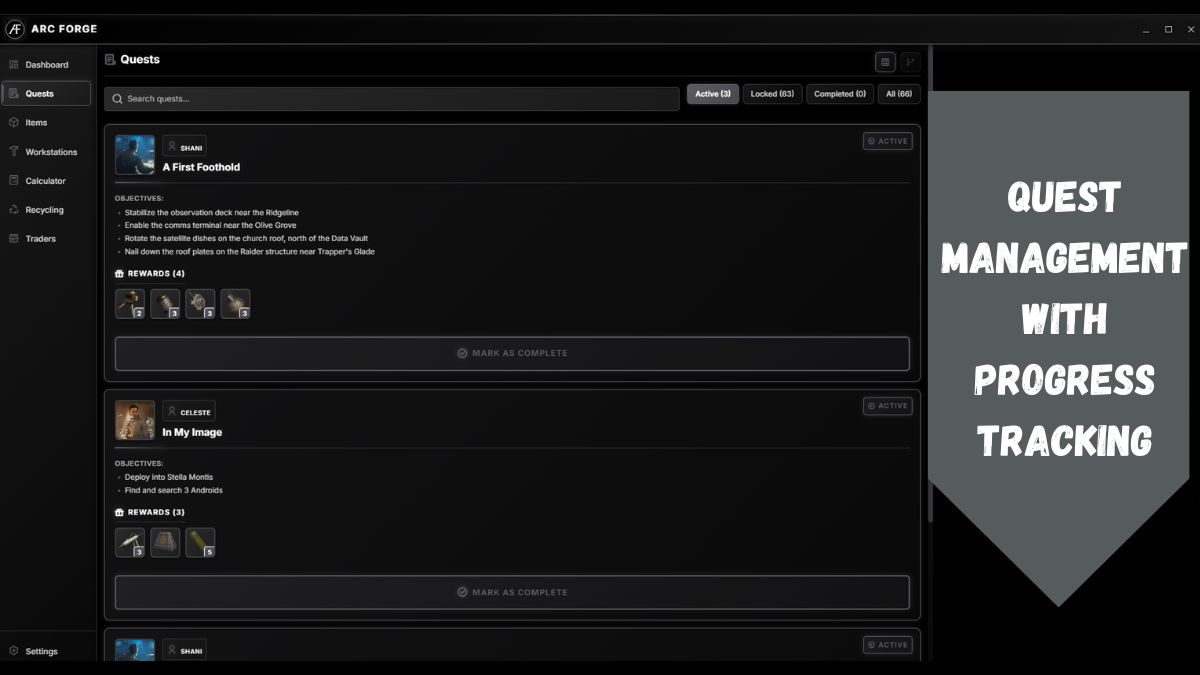 ARC Forge screenshot 2