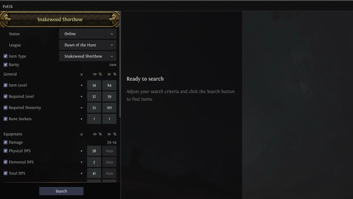 PoE2k: Path of Exile 2 Trading Overlay  screenshot 4