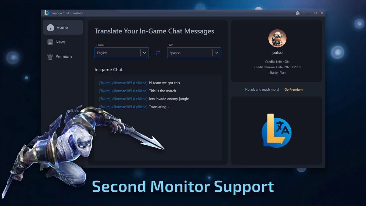 League Chat Translator screenshot 2