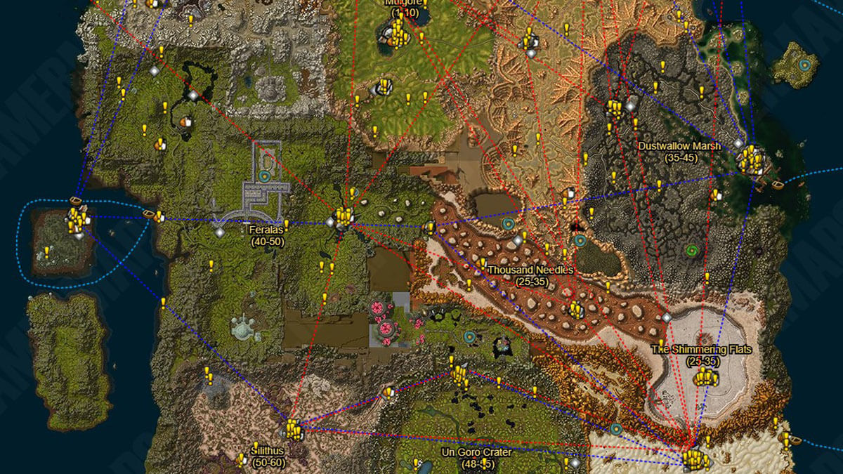 WoW Interactive Map screenshot 2