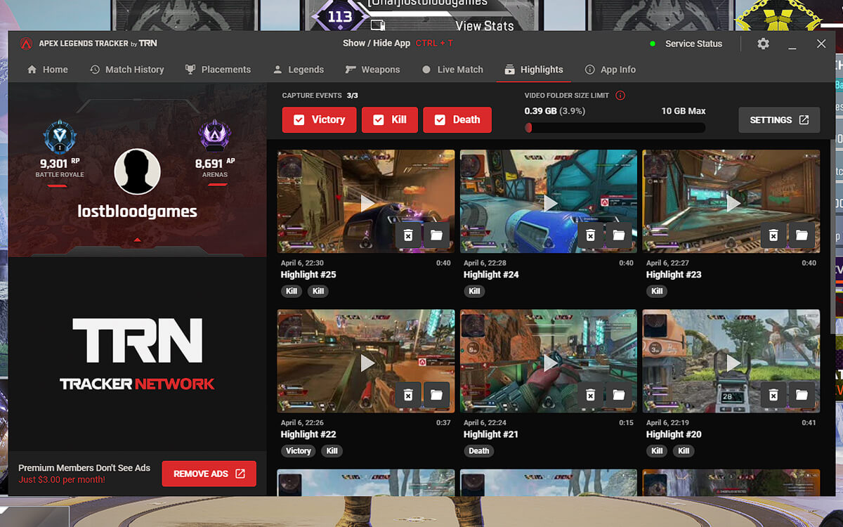Apex Legends Tracker screenshot 5