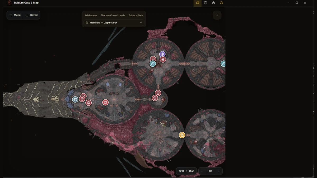 Baldurs Gate 3 Map screenshot 3