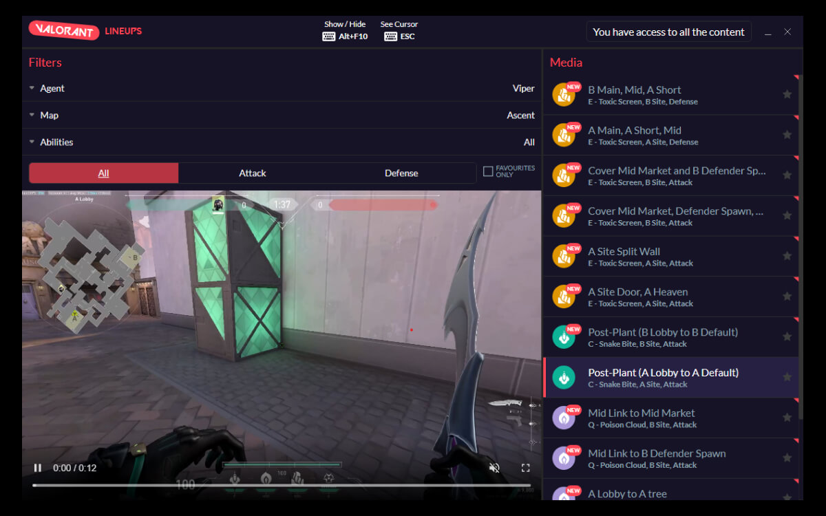 Valorant Lineups screenshot 1