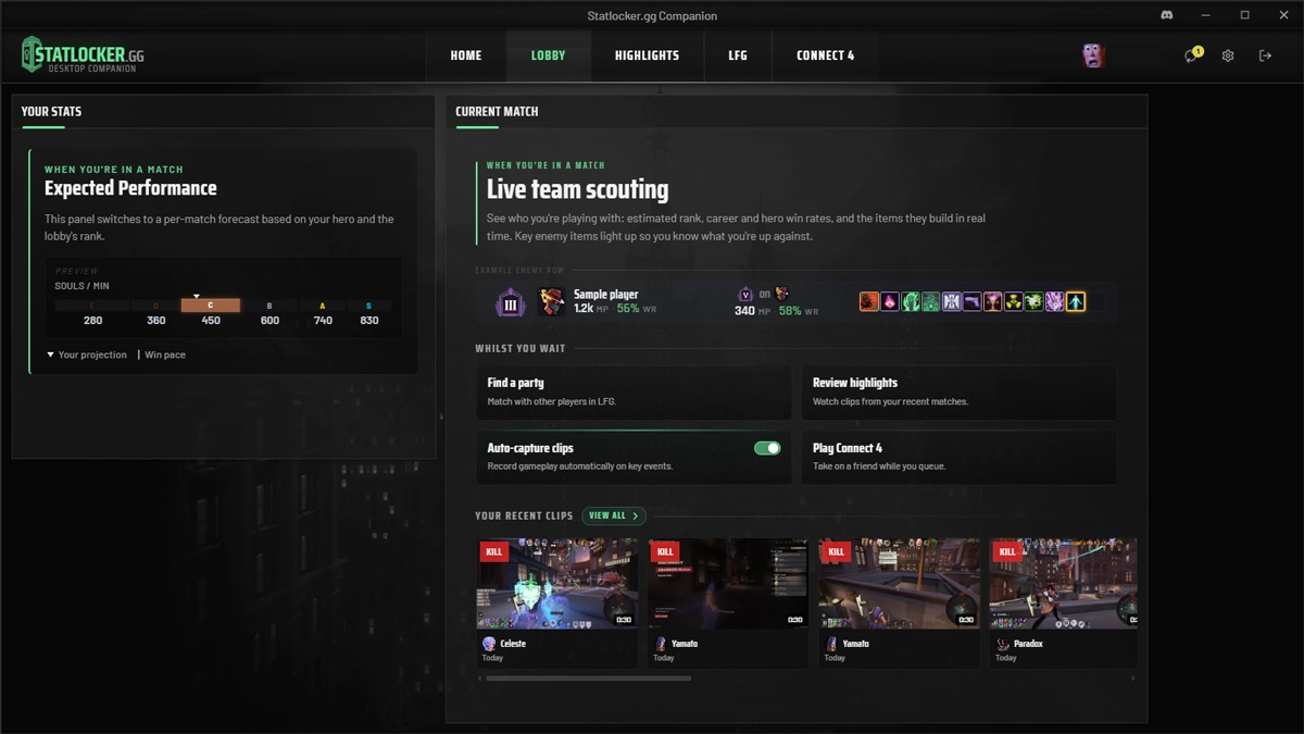 Statlocker Companion screenshot 2