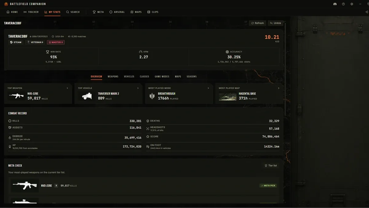 Battlefield Companion screenshot 2