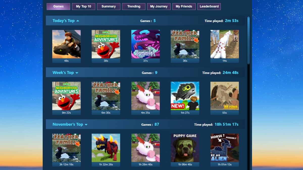 Roblox Tracker screenshot 1
