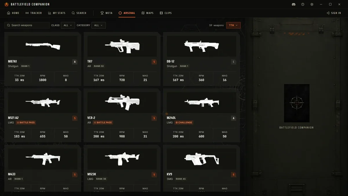 Battlefield Companion screenshot 4