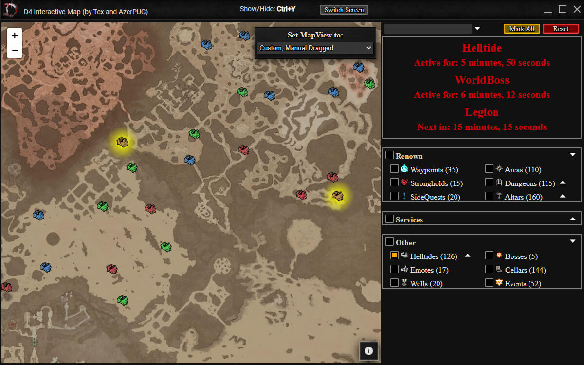 D4 Interactive Map screenshot 3