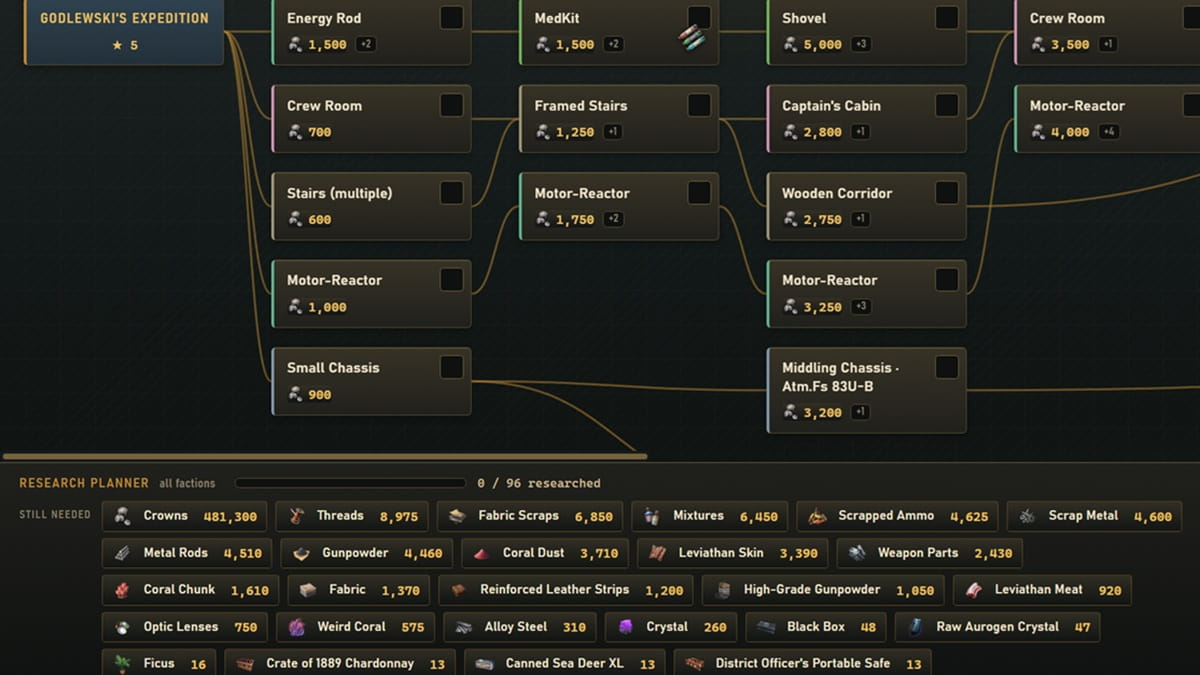 SAND Codex screenshot 2