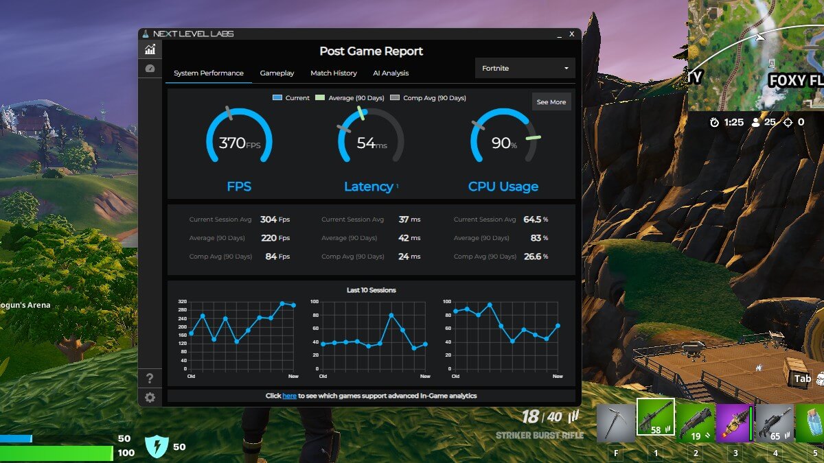 Next Level Labs screenshot 1