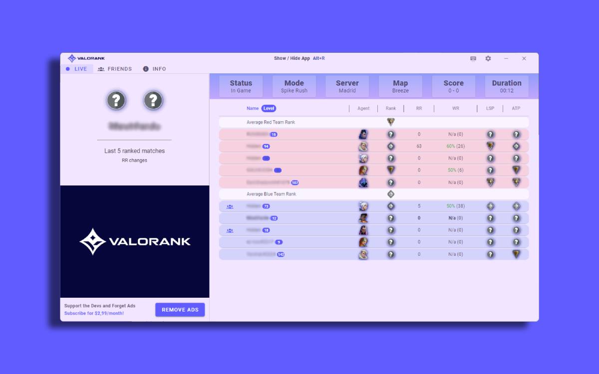 Valorank screenshot 3