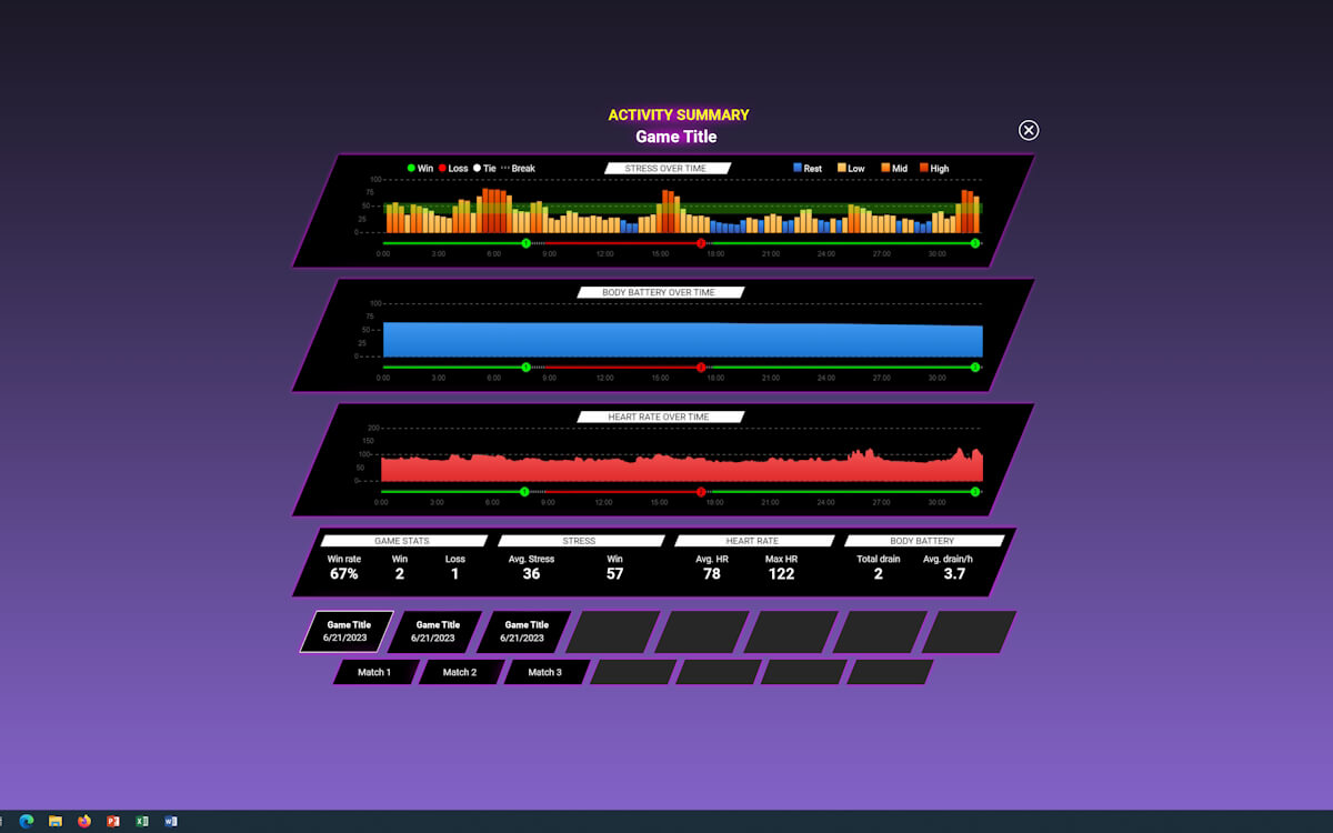 Garmin GameOn screenshot 4