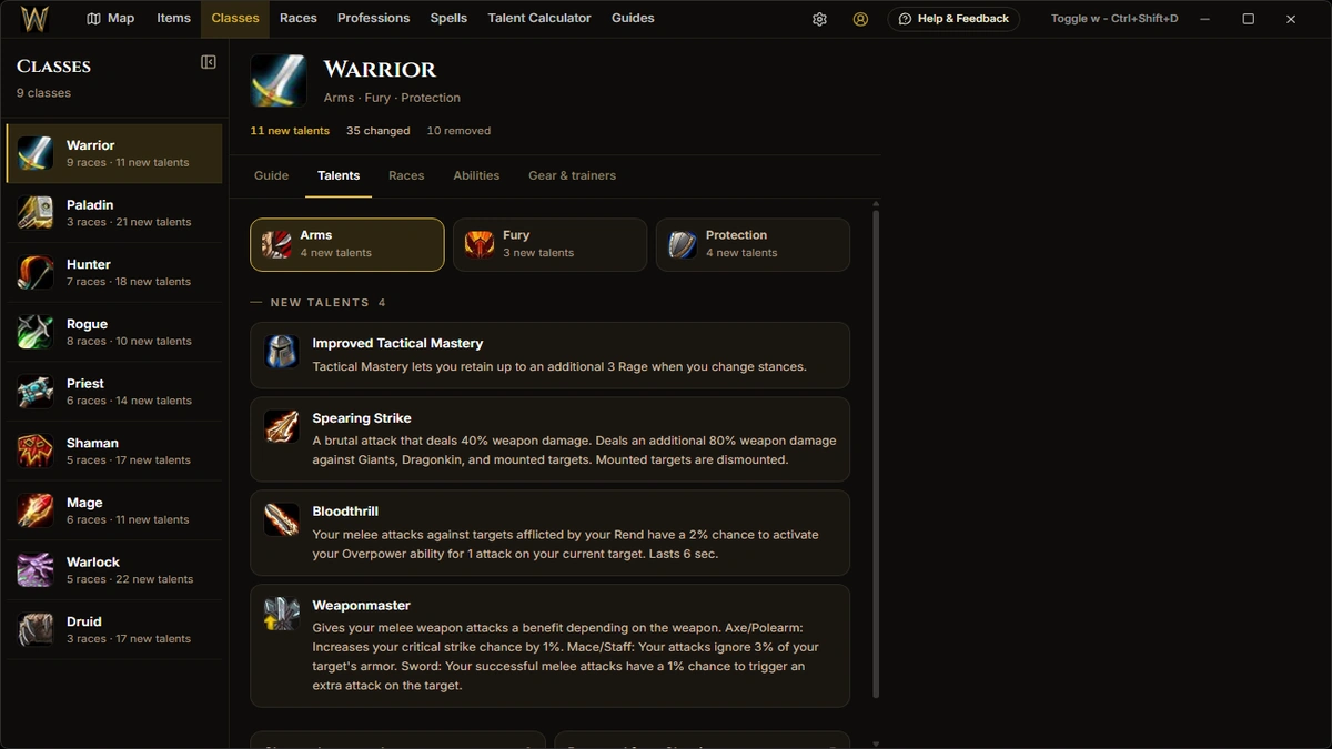WoW Forever Map screenshot 4