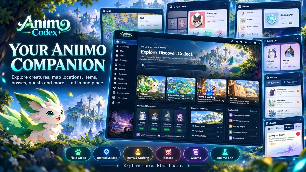 Aniimo Codex screenshot 1