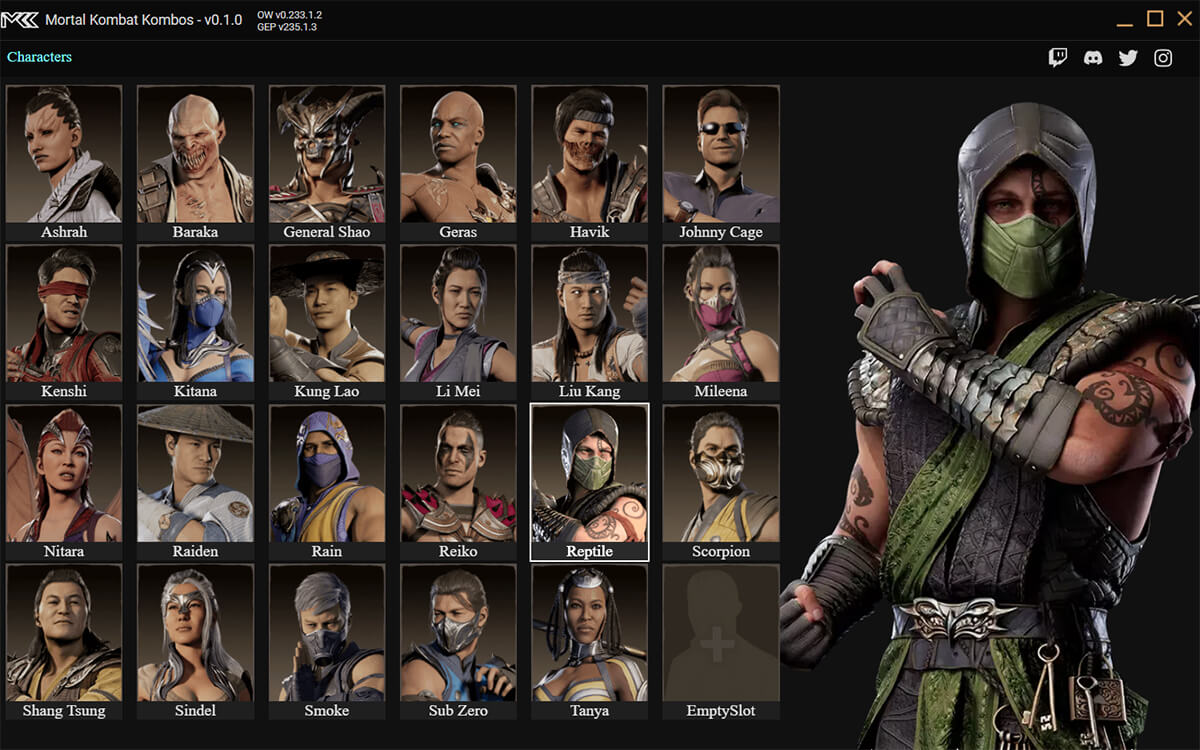 Mortal Kombat Kombos screenshot 1