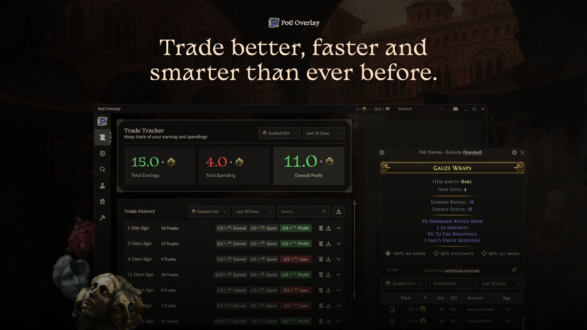 PoE Overlay screenshot 1