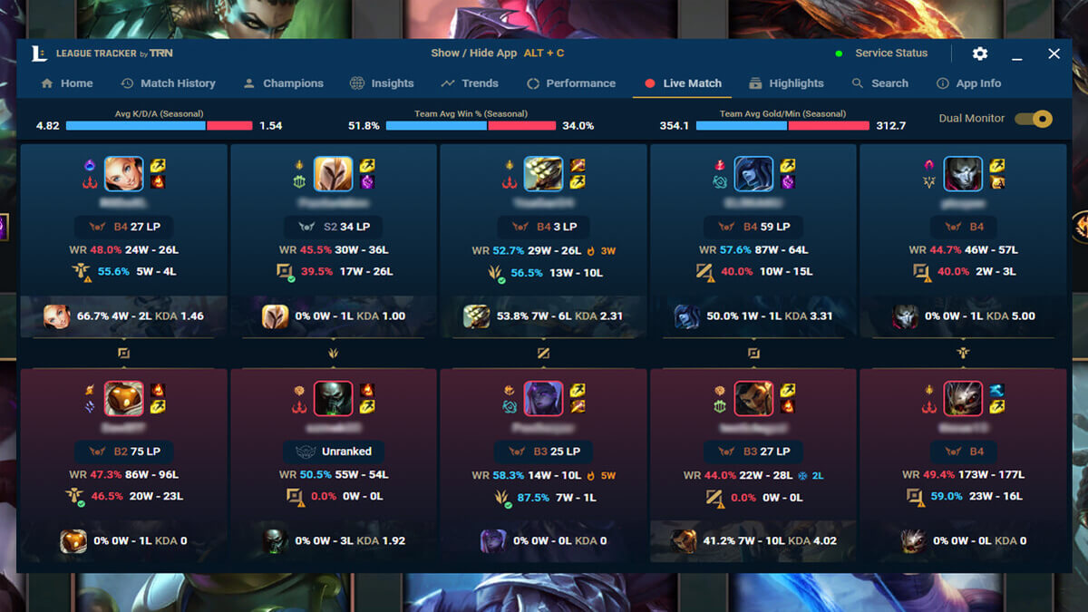League Tracker screenshot 5